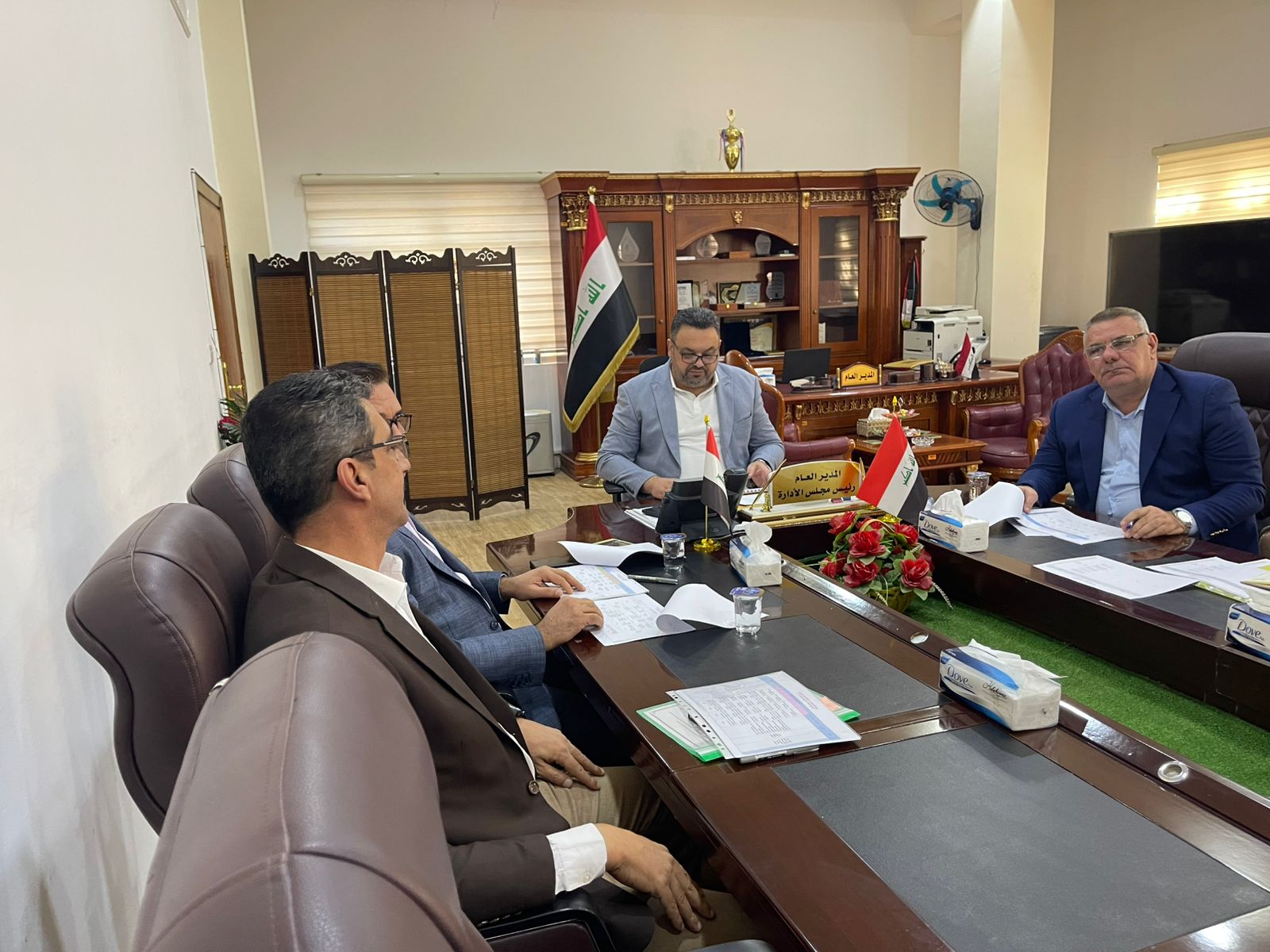 مدير عام شركة السلام العامة يترأس اجتماعا للأعداد الخطة السنوية لعام 2026