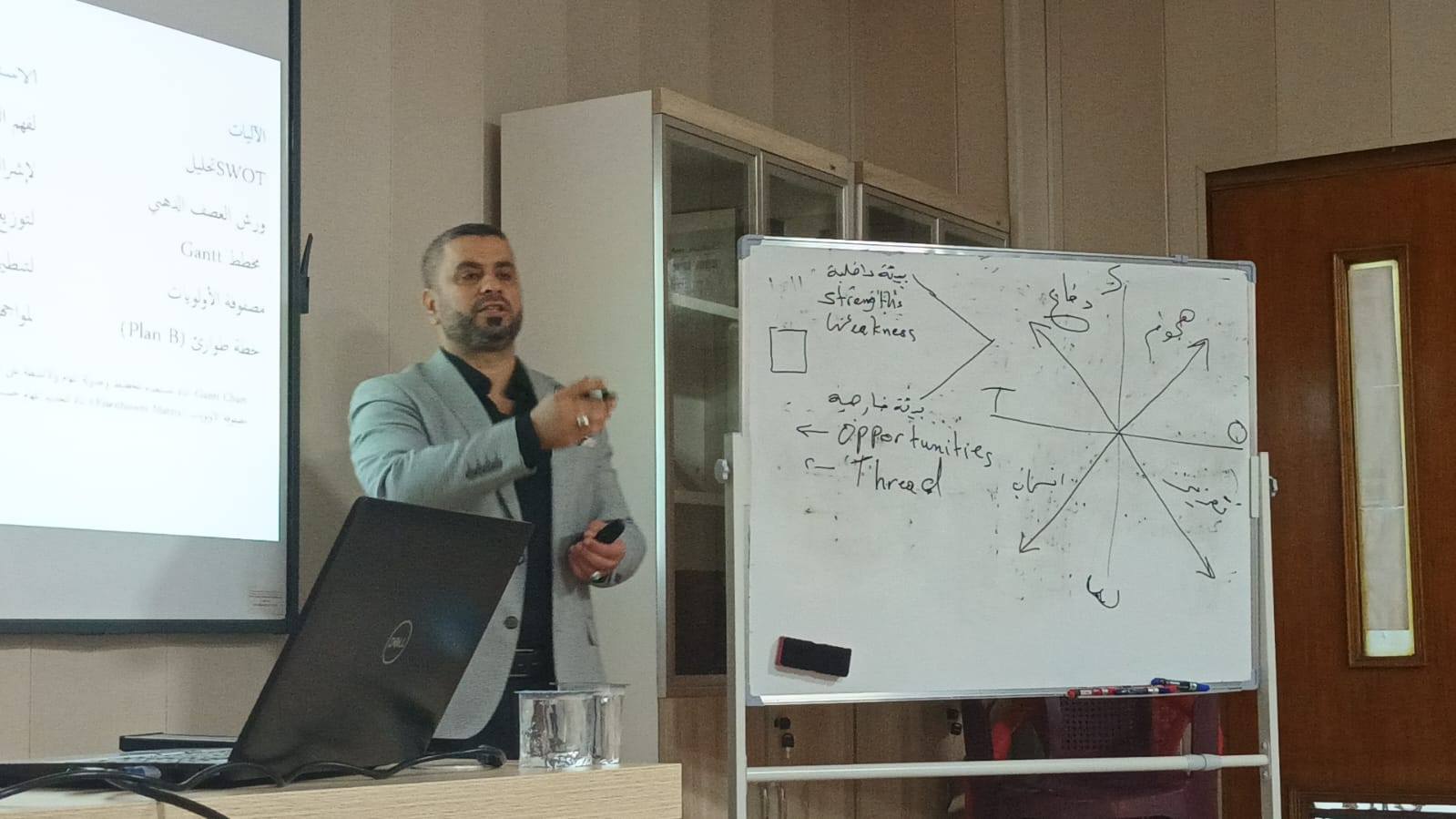 في إطار سعيها لتطوير الأداء الإداري ورفع كفاءة ملاكاتها المتقدمة نظّمت شركة السلام العامة ورشة عمل تخصصية على منصة السلام للتدريب والتطوير، خصصت لمنتسبي المناصب